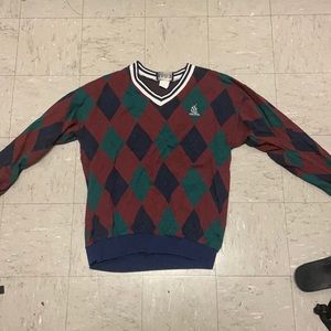 Plaid Nautica sweater